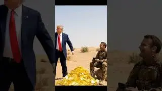 Trump hit the Mobile 📱 Gold Comes out and Macron laughing 🤣🤣🤣