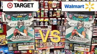 HANGER BOX BATTLE #2!Target vs Walmart Prizm Hanger Box. #jesuslovesyou #sportscards #boxopening