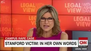 Ashleigh Banfield Reads Rape Victim's Letter; 6 6 2016