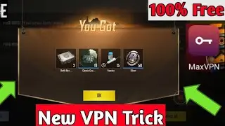 Pubg Mobile VPN Trick To Get Free Rewards | Pubg Mobile New Trick 8, May | Vietnam | New Vietnam VPN