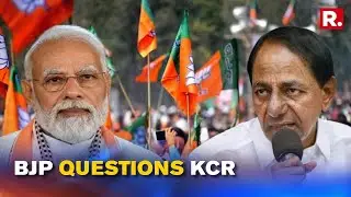 BJP Hits Out At KCR, Quips 'Why Is Telangana CM Scared Of BJP's Meeting In Hyderabad?''