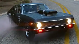 Forza Horizon 5 - Series 28 - Danger Sign Basejump w/Tune -'69 Chevy Nova Super Sport 396 - Class B