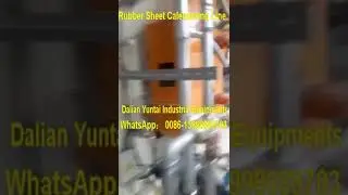 Rubber Sheet Calendering Production Line - China Dalian Yuntai