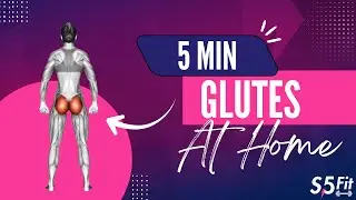 🔥 Burn Fat & Build a Butt FAST | No Equipment Glute Workout