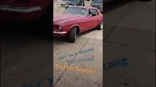 1967 Ford Mustang First Test Drive 460 fuel injected. Engine Swaps