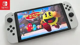 Pac-Man World Re-Pac Nintendo Switch OLED Gameplay