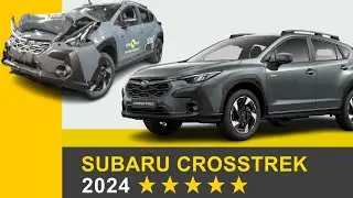 Краш-тесты и тесты безопасности Subaru Crosstrek 2024