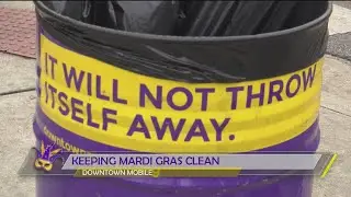 Making Mardi Gras greener and cleaner in downtown Mobile