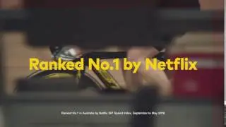 Anna Meares and Optus &ndash; ranked No. 1 for speed.