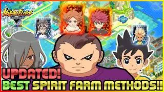 *UPDATED* THE BEST Spirit Farm Methods in Inazuma Eleven Victory Road!!