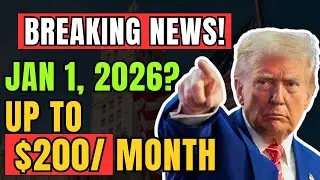 🚨 СРОЧНО: С 1 января 2026 года размер выплат по социальному обеспечению (SSI, SSDI и VA) может вы...