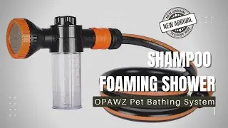 OPAWZ Dog Shampoo Foaming Shower for Pet Bathing