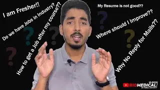 Not Getting Response from Recruiters? How to Apply Jobs Effectively | Biomedical Vlogs