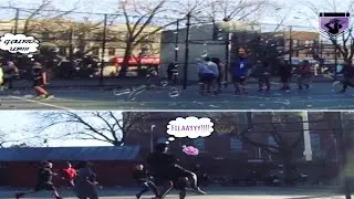INTENSE!!!! 5v5 IRL MUST WATCH!!!! (Hooper Hooper Catches Fire) #Heatcheck #nba #irl #5v5 #flight