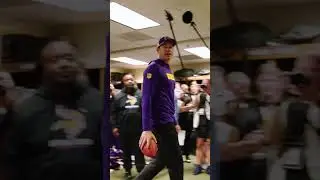 Coach gave a game ball to Aaron Jones in Green Bay 👏