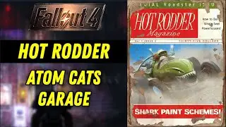 Hot Rodder Magazine: Atom Cats Garage Location Guide | Fallout 4