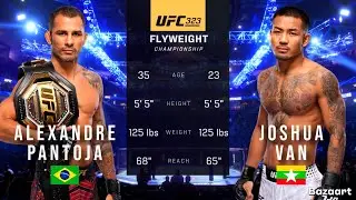 АЛЕКСАНДР ПАНТОХА ПРОТИВ ДЖОШУА ВАНА ПОЛНЫЙ БОЙ UFC 323