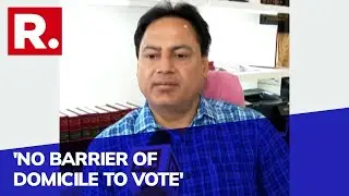 'People From Any Part Of Country Can Vote': J&K Administration Issues Clarification