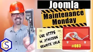 Use HTTPS in the Rewrite Rules in your Joomla .htaccess File 🛠 Maintenance Monday Live Stream #083