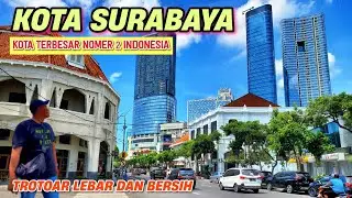 KOTA SURABAYA‼️ NAIK FEEDER DARI BENOWO KE PUSAT KOTA SBY & JALAN TUNJUNGAN LIHAT GEDUNG TINGGI