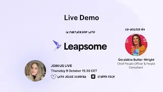Leapsome HRIS Tool Live Demo | HR Tech Insights with Jessie Schofer & Geraldine Butler-Wright