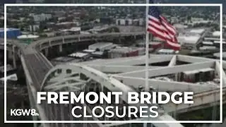 Fremont Bridge closures due to routine inspections