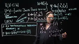 Suma algebraiczna i suma prosta podprzestrzeni