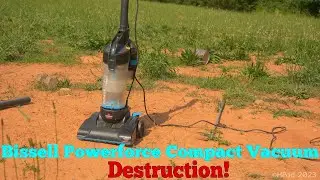Bissell PowerForce Compact Vacuum Destruction
