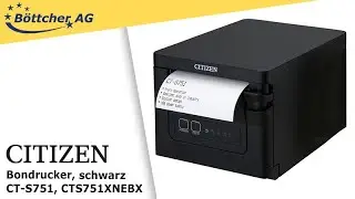 Bondrucker Citizen CT S751, CTS751XNEBX, schwarz