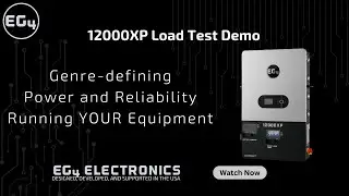 EG4's 6000XP Has a Big Brother! | The 12000XP High Power Load Test (5-ton HVAC + more)
