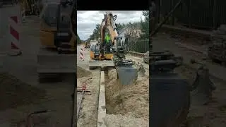 Case Cx55b I Tiltrotator Engcon I głowica w akcji !