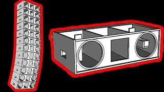 [PLAN] 12" DUAL Line Array For Live Sound
