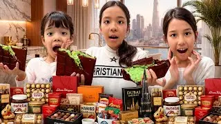 ДУБАЙДАН ӘКЕЛГЕН ЗАТТАРҒА РАСПАКОВКА ЧЕЕК💸ДУБАЙСКИЙ ШОКОЛАД🍫🍬🍭