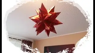 [Tutorial] Origami-Stern 3D (Bascetta) selber basteln [DIY]  ^^