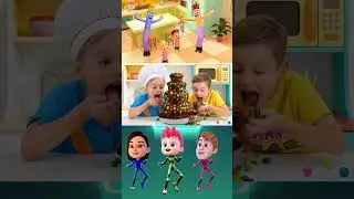 Bebefinn & Pinkfong vs Scary Boss Baby 😱 | Coffin Dance Song | Tiles Hop #shorts #bebefinn