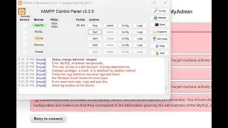 Fixed XAMPP Error: MySQL Shutdown Unexpectedly | How to Resolve Database Connection Error