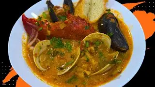 👉 Creamy Italian Cioppino with a Vodka Sauce Twist & Crab Stuffed Squid - Easy to make & Delicious!!