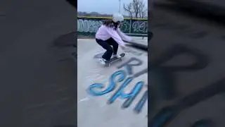 a land just before the snow #skateboarding #girlsshred #skate #girlsskate