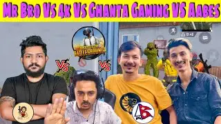 4K Gaming Nepal Ghanta Gaming And MR BRO Same Lobby 🤷&zwj;♀️| Who Win The Game ?