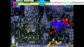 Spider-Man VS Robin In A DC VS Marvel MUGEN Edition Match / Battle / Fight