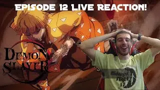 Zenitsu and The Boar Attack! - Demon Slayer: Kimetsu no Yaiba - Episode 12 Live Reaction!
