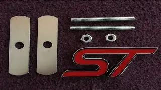 Ford Focus ST Mk2 Front Bumper Badge Assemble