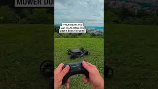 RC lawn mower is next level 😮🤩  -  🎥 @grator