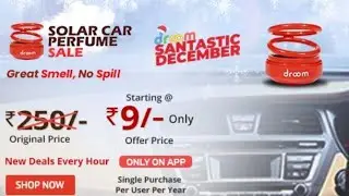 How to Order Droom Car Perfume Only Rs 9 Starting |
