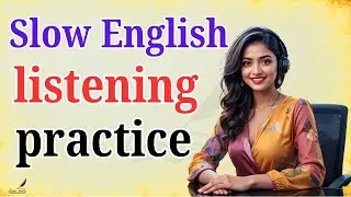 Learn English Through Presentation Skills | Slow English Podcast with Shadowing | Learn English