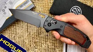Hogue SIG Sauer K320 AXG Tanto Point Black Walnut Aluminum S30V