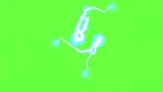 Electricity green screen