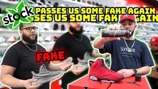 Be careful fake Yeezys still passing STOCKX! They just got us again!