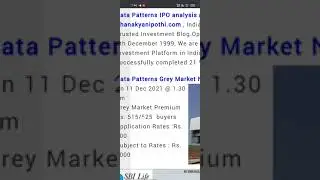 Data Patterns IPO GMP