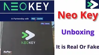 neokey unboxing || neokey unpacking || neokey neo bank || #technolist #neokey